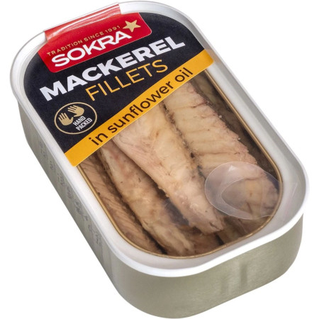 chi tiết SOKRA 115g Filety z makrely v slunečnicovém oleji (16)