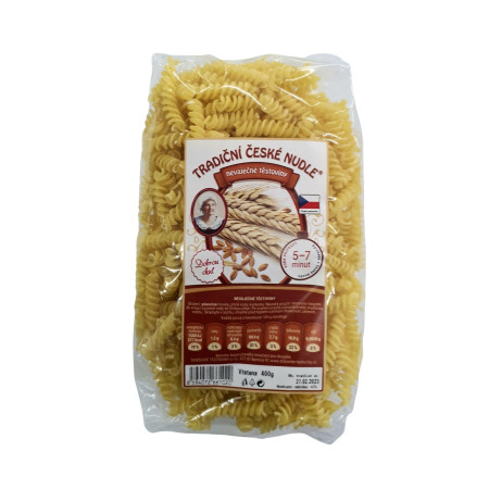 chi tiết Tradiční české nudle nevaječná 400g vřetena (20)