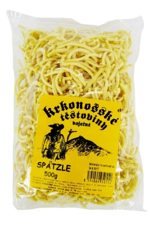 detail Krkonošské těstoviny vaječné 500g Spatzle (Senfood)