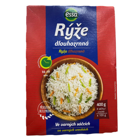detail ESSA rýže 400g Dlouhozrnná VS (14)