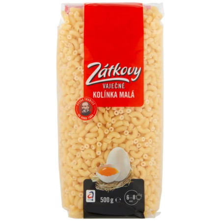 detail Zátkovy těstoviny vaječné 500g / 600g - Kolínka malá (10)
