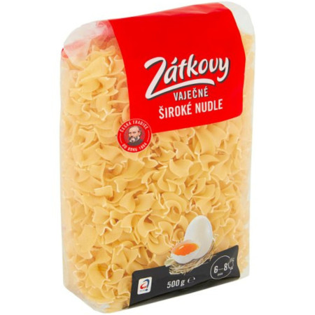 chi tiết Zátkovy těstoviny vaječné 500g Široké nudle (10)