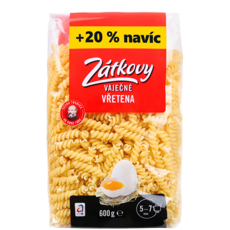 detail Zátkovy těstoviny vaječné 600g Vřetena (10)