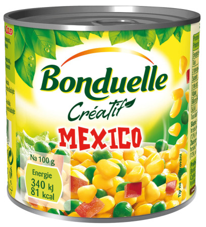 detail Bonduelle 212ml/170g creatif mexico mix gold (12)