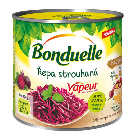 detail Bonduelle 425ml Vapeur strouhaná řepa