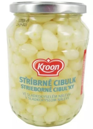 detail Kroon 340g Stříbrné baby cibulky (12)