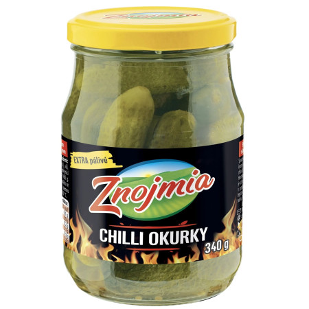 chi tiết ZNOJMIA Okurky Chilli 340g (10)