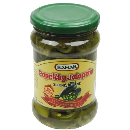 chi tiết BAHAK Papričky Jalapeňos zelené 315ml (10)