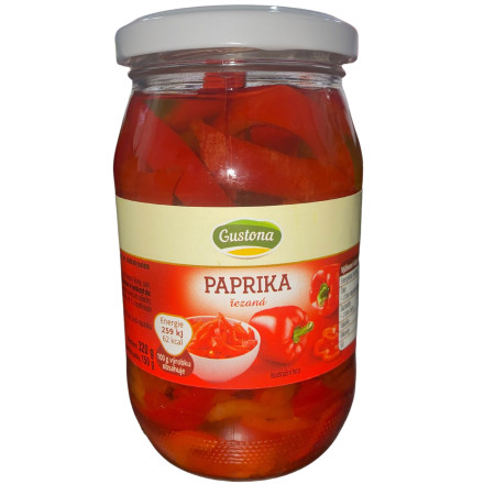 detail Gustona Paprika červená řezaná 370ml (12)