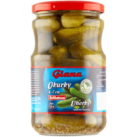 detail Giana Okurky Sterilované 720ml 4-7cm (12)