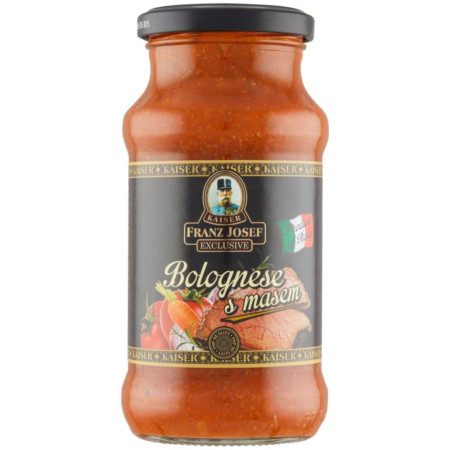 chi tiết F.J.KAISER omáčka na těstoviny 370ml / 350g Bolognese (12)