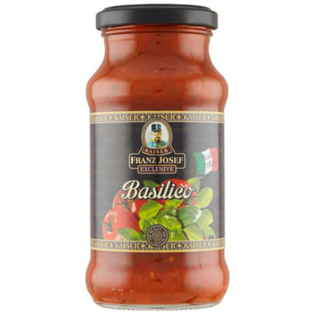 chi tiết F.J.KAISER omáčka na těstoviny 370ml / 350g Basilico