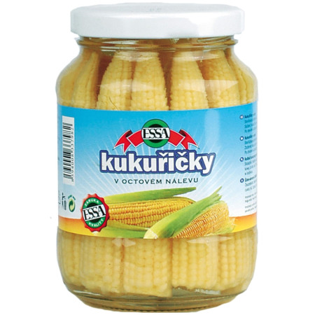 detail Essa kukuřičky 330g v octovém nálevu (12)