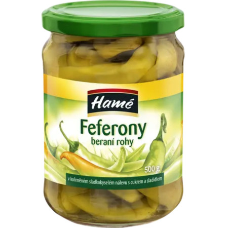 detail HAMÉ Feferony beraní rohy 500g (8)