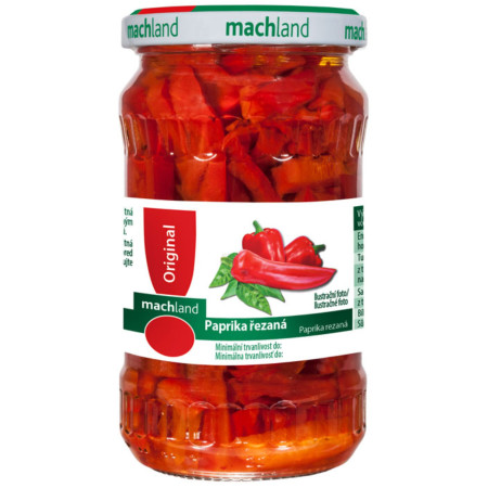 detail Machland Paprika Řezaná 320g / 150g (12)