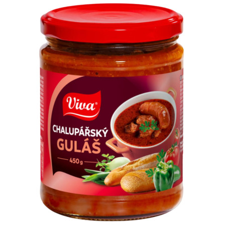detail VIVA Chalupárský guláš 450g sklo (8)