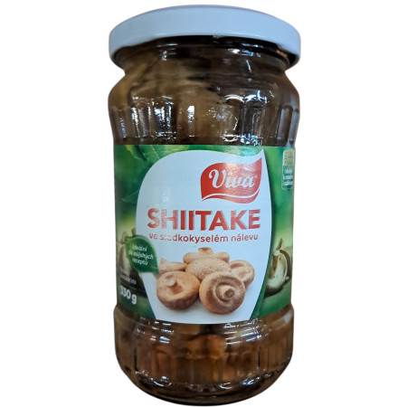 detail VIVA Houby Shiitake ve sladkokyselém nálevu 330g (10)