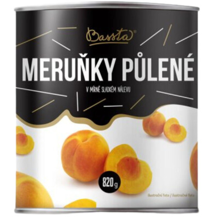 chi tiết Bassta Meruňky půlené v sladkém nálevu 825g (12)