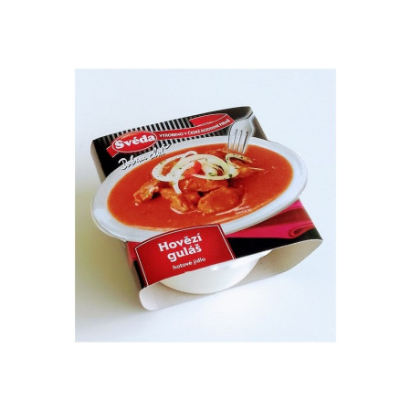 detail ŠVÉDA Hovězí guláš 320g (6)