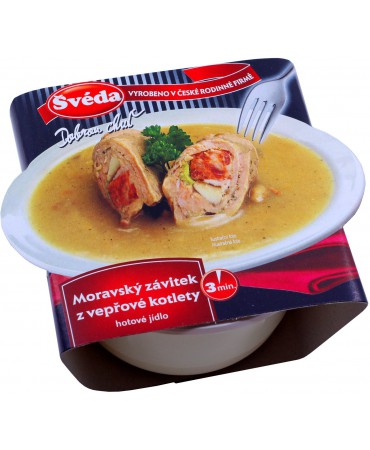 chi tiết ŠVÉDA Moravský závitek 330g z vepřové kotlety (6)