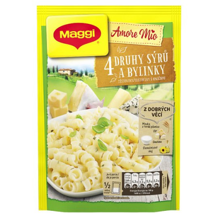 detail MAGGI Amore mio 146g 4 druhy sýrů s bylinkami (14)
