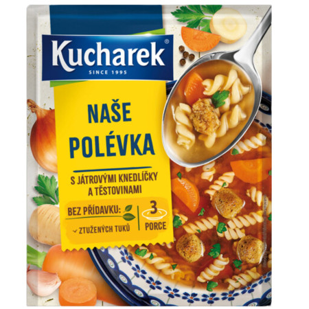 chi tiết Kucharek polévka naše 48g - s játrovými knedlíčky a těstovinami (15)