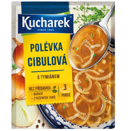 detail Kucharek polévka cibulová 45g - S tymiánem (20)