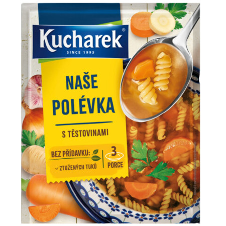 chi tiết Kucharek polévka naše 50g - s těstovinami (15) Trvan 1/2026