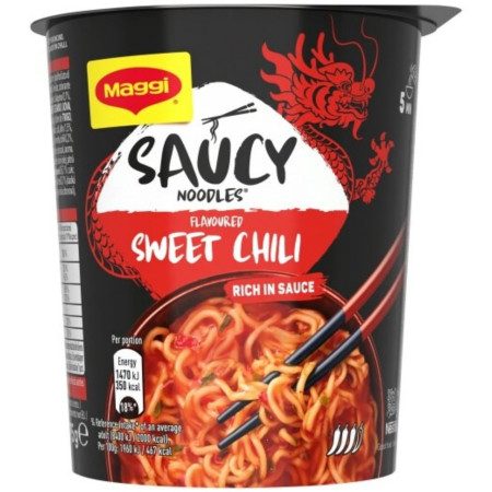 detail MAGGI 5min Cup Sweet Chili nudle 75g