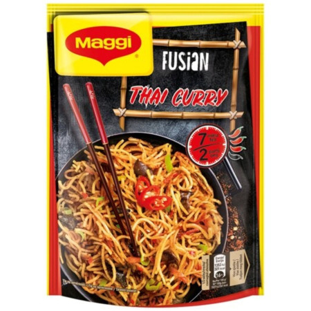 detail MAGGI Smažené nudle 128g Thai Curry (12)