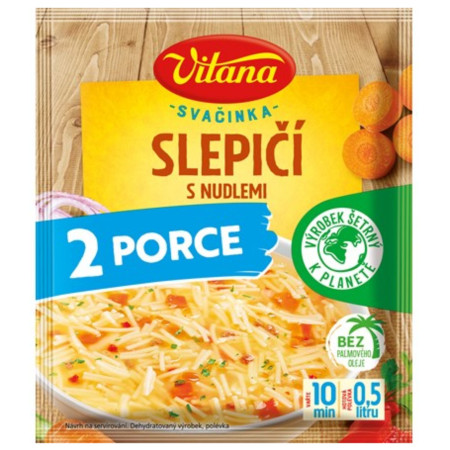 detail VITANA Polévka Slepičí 2P 27g (15)
