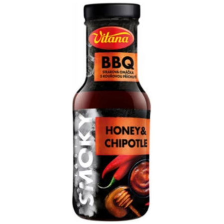 chi tiết Vitana Smoky BBQ 230ml omáčka Med a Chipotle (8)