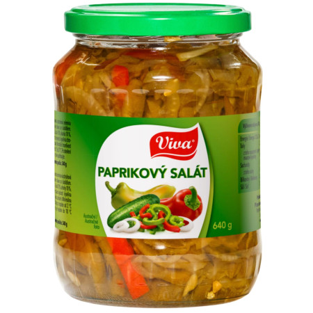detail Viva Paprikový salát 670g / 640g (8)