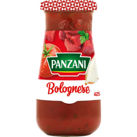 detail PANZANI Omáčka 425g Bolognese s masem (12)