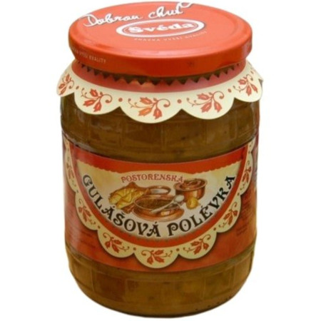 detail ŠVÉDA Poštorenská Gulášová s klobásou 650g (6)