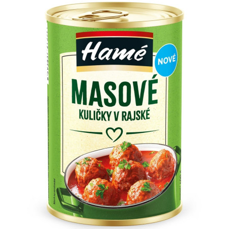 chi tiết HAMÉ hotové jídlo 400g Masové kuličky v rajské (10)