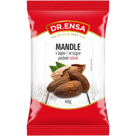 detail Dr.ENSA mandle pražené solené 60g (25)