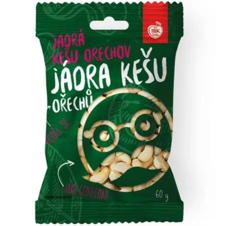 detail IBK Kešu jádra natural 60g smajlik (20)