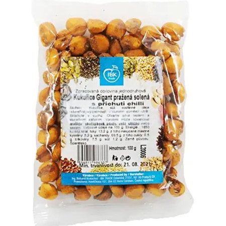detail IBK kukuřice Gigant pražená solená s chilli 100g (30)