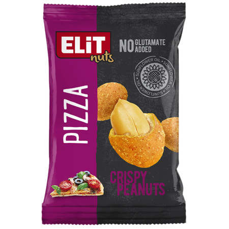 detail Elit Crispy Peanuts 70g křupavé arašídy Pizza (15)