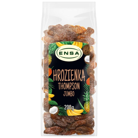 detail Dr.ENSA rozinky sušené Thompson jumbo 200g (18)