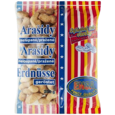 chi tiết Dr.ENSA arašídy pražené neloupané 200g (20)