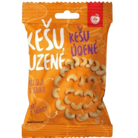 detail IBK Kešu jádra uzené 60g smajlík (20)