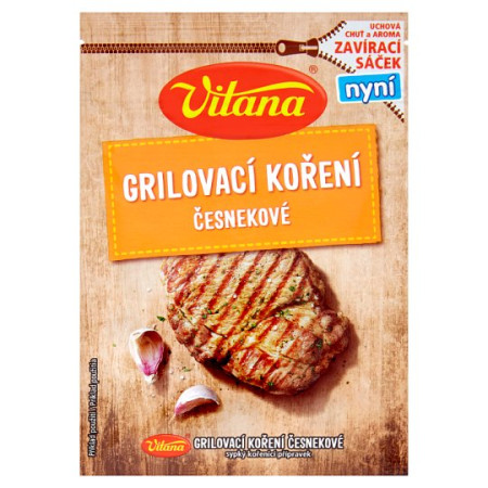 detail VITANA Grilovací koření česnekové 33g (20)