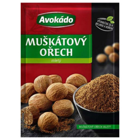 detail AVOKADO Muškátový ořech mletý 10g