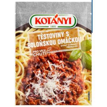 detail KOTÁNYI Těstoviny s boloňskou omáčkou 23g (25)