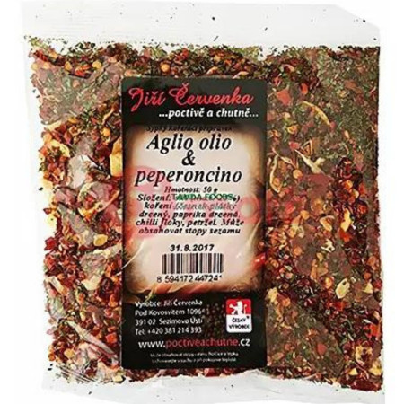 chi tiết Jiří Červenka Aglio olio a Peperoncino 50g (20)