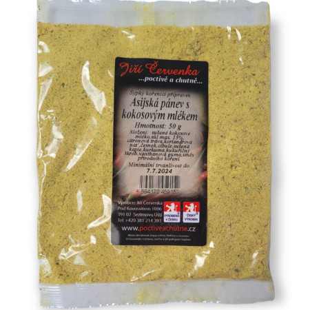 detail Jiří Červenka Asijská pánev s kokosovým mlékem 50g (20)