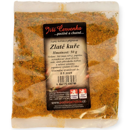 chi tiết Jiří Červenka Zlaté Kuře 50g (20)