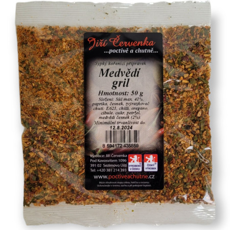 chi tiết Jiří Červenka Medvědí gril 50g (20)